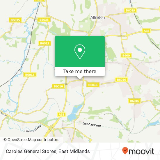 Caroles General Stores map