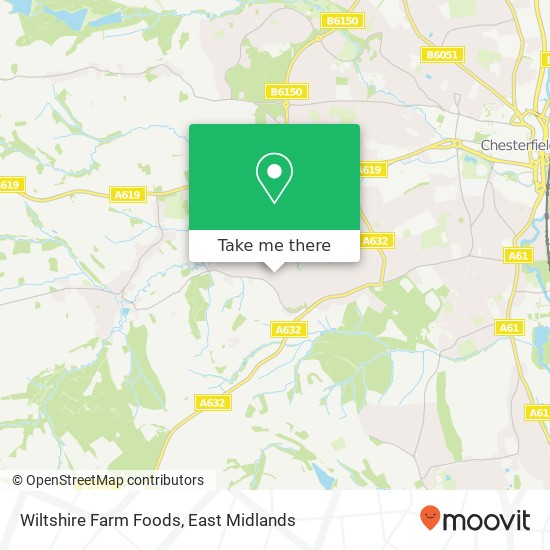 Wiltshire Farm Foods map