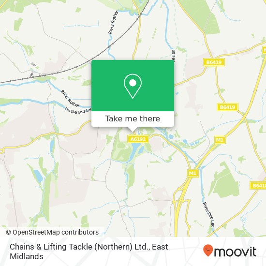 Chains & Lifting Tackle (Northern) Ltd. map