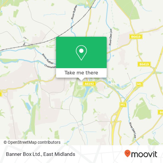 Banner Box Ltd. map