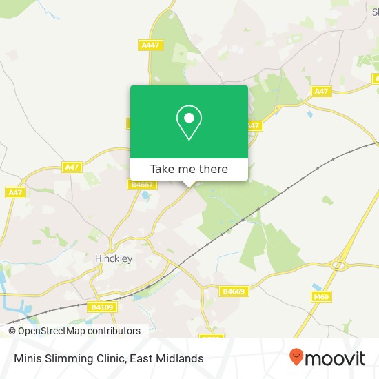 Minis Slimming Clinic map