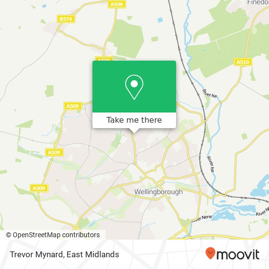 Trevor Mynard map