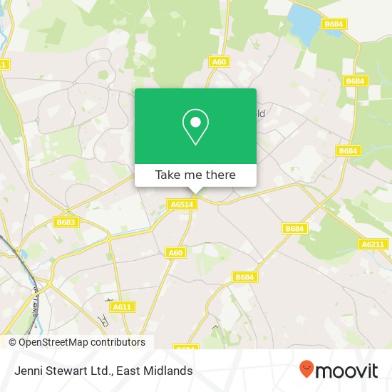 Jenni Stewart Ltd. map