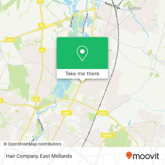 Hair Company map