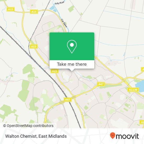 Walton Chemist map