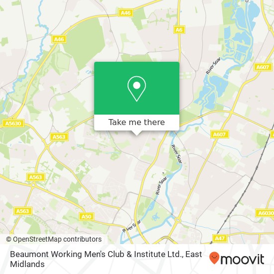 Beaumont Working Men's Club & Institute Ltd. map