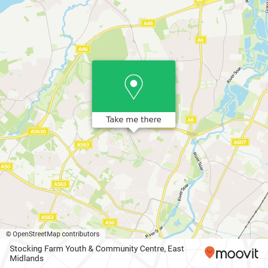 Stocking Farm Youth & Community Centre map