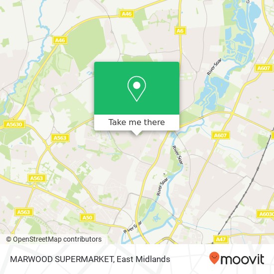 MARWOOD SUPERMARKET map