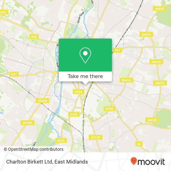 Charlton Birkett Ltd map