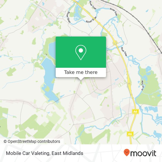 Mobile Car Valeting map