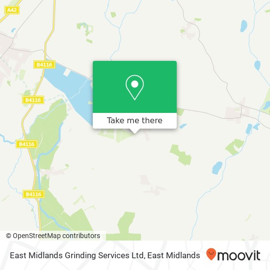 East Midlands Grinding Services Ltd map