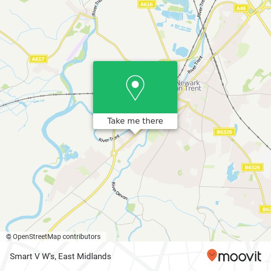 Smart V W's map
