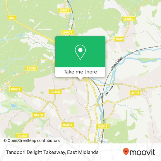 Tandoori Delight Takeaway map