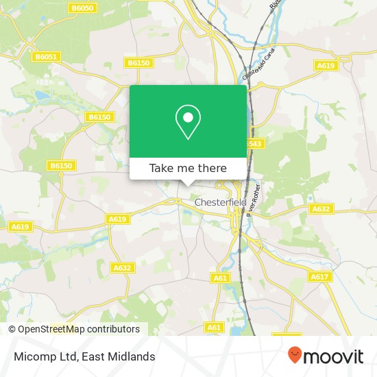 Micomp Ltd map