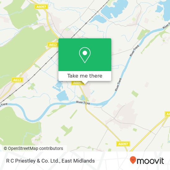 R C Priestley & Co. Ltd. map