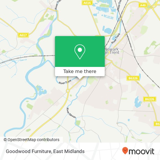 Goodwood Furniture map