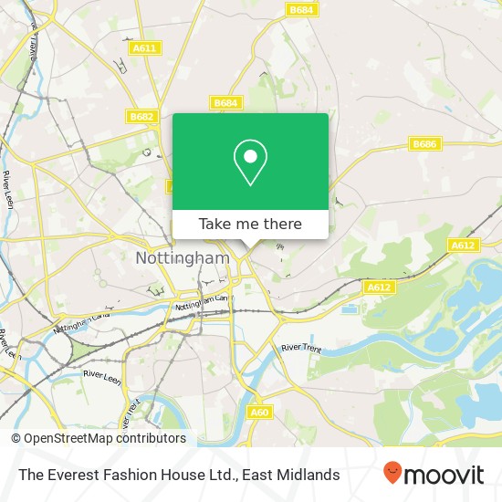 The Everest Fashion House Ltd. map