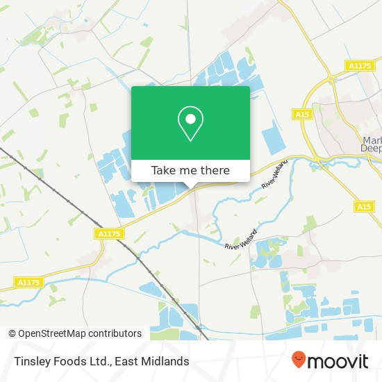 Tinsley Foods Ltd. map