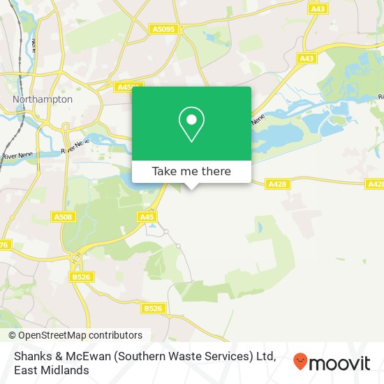Shanks & McEwan (Southern Waste Services) Ltd map
