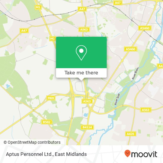 Aptus Personnel Ltd. map