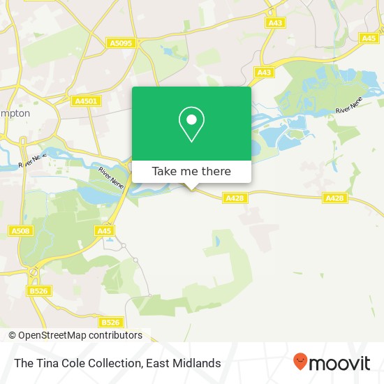 The Tina Cole Collection map