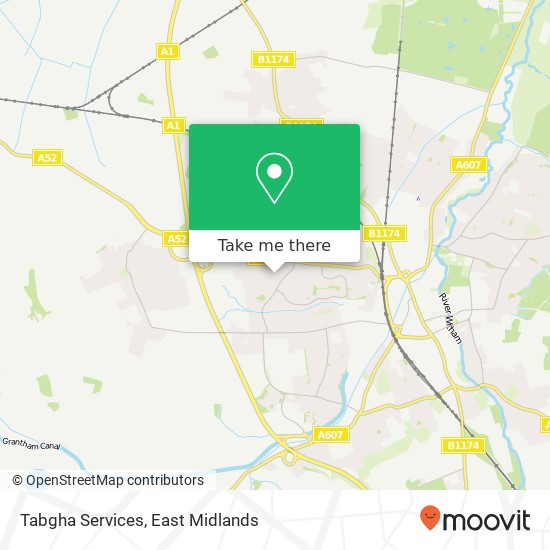 Tabgha Services map