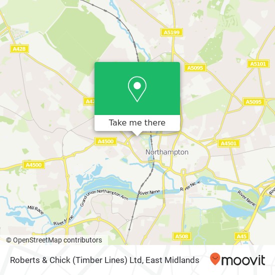 Roberts & Chick (Timber Lines) Ltd map