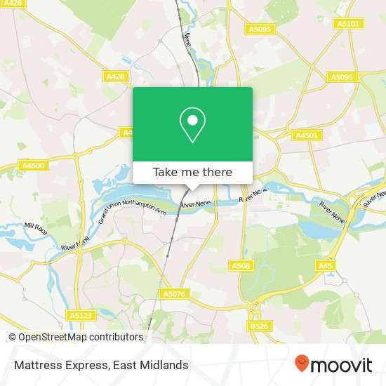 Mattress Express map