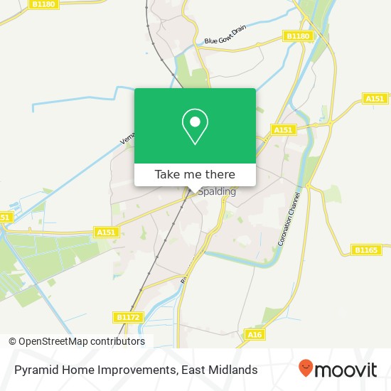 Pyramid Home Improvements map