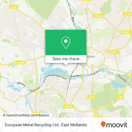 European Metal Recycling Ltd. map