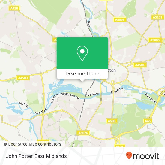 John Potter map