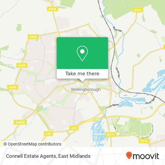 Connell Estate Agents map