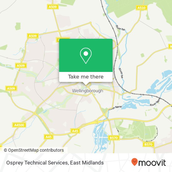 Osprey Technical Services map