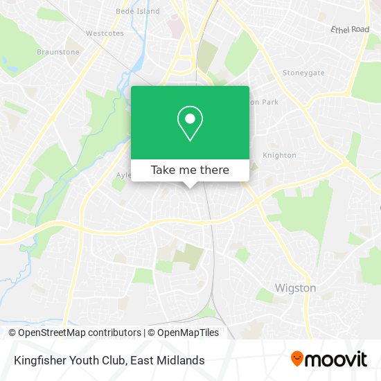 Kingfisher Youth Club map