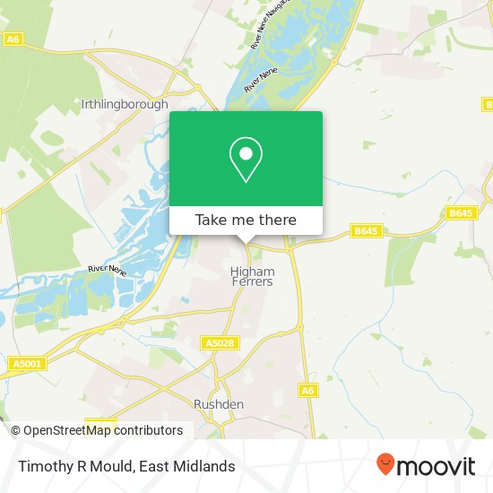 Timothy R Mould map