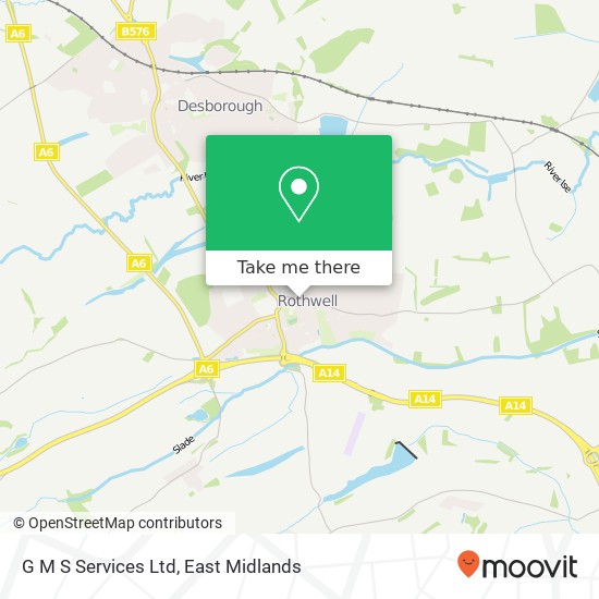 G M S Services Ltd map