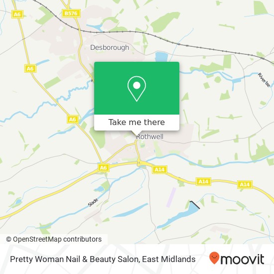 Pretty Woman Nail & Beauty Salon map