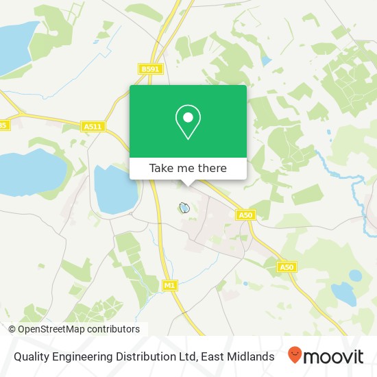 Quality Engineering Distribution Ltd map