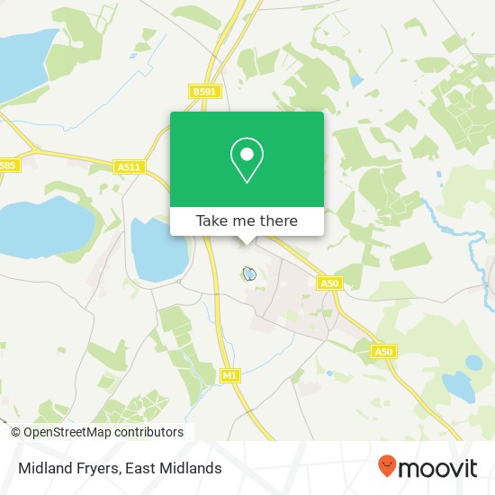 Midland Fryers map