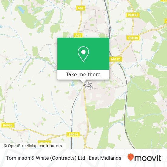 Tomlinson & White (Contracts) Ltd. map