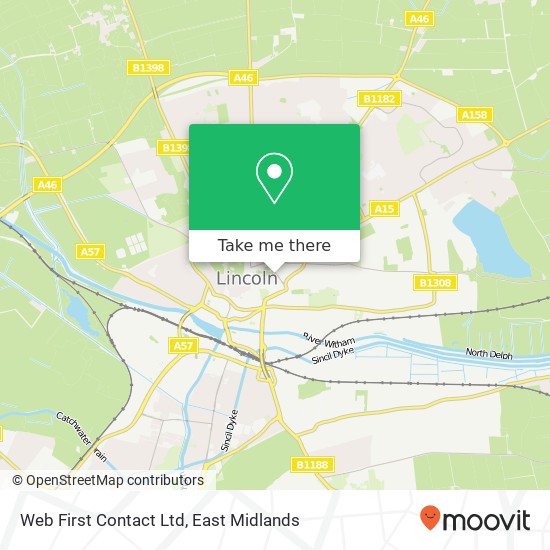 Web First Contact Ltd map