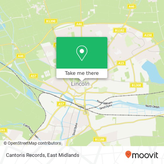Cantoris Records map