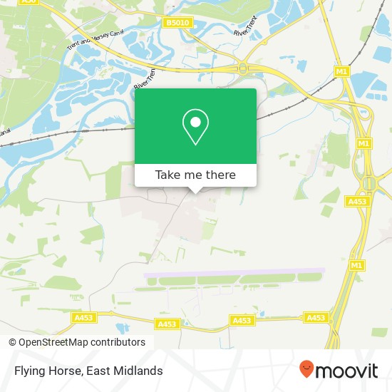 Flying Horse map
