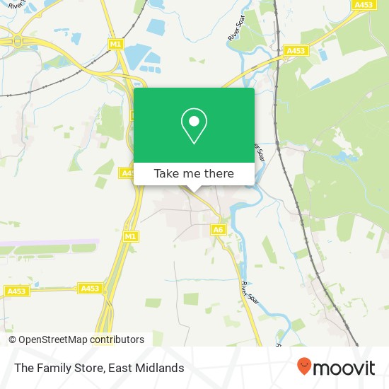 The Family Store map