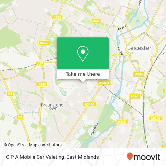 C P A Mobile Car Valeting map