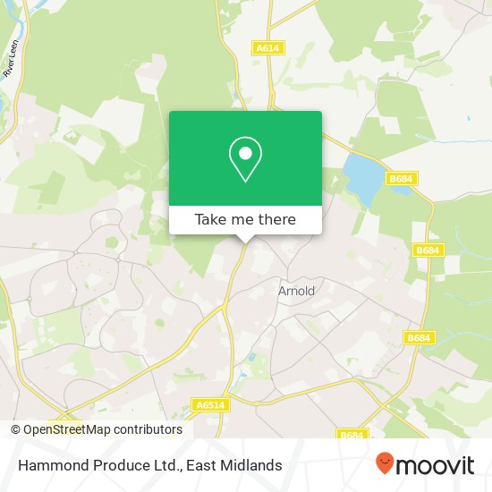 Hammond Produce Ltd. map