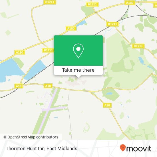 Thornton Hunt Inn map