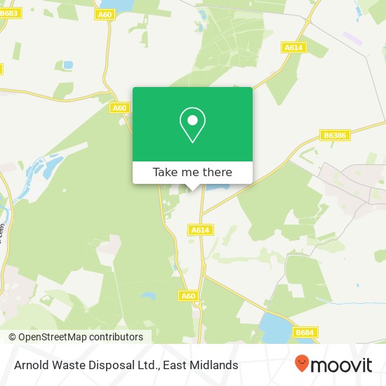 Arnold Waste Disposal Ltd. map