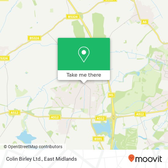 Colin Birley Ltd. map