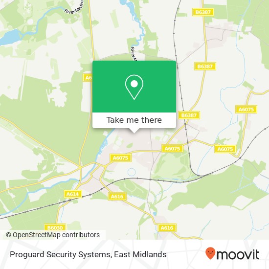 Proguard Security Systems map
